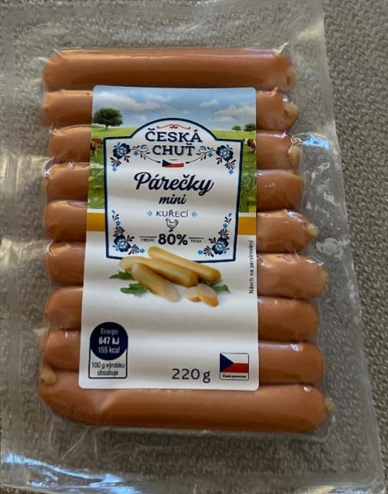 Фото - Kuřecí mini párečky Česká chut