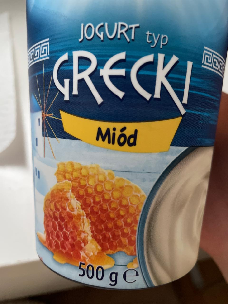 Фото - Греческий йогурт с мёдом Joghurt griechischer art gerührt Milbona