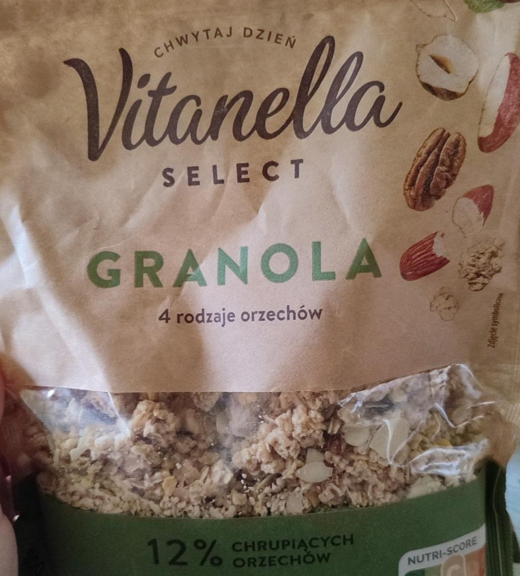 Фото - Granola 4 вида орехов Vitanella
