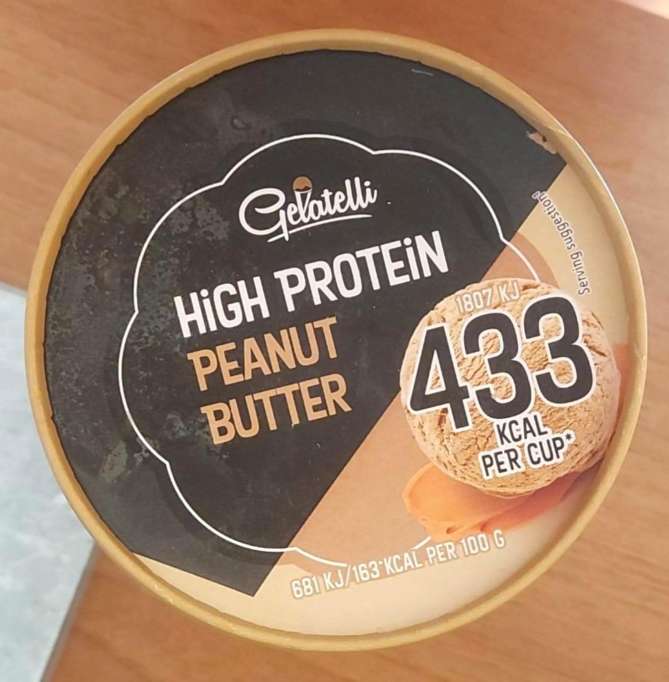 Фото - Мороженое протеиновое High Protein Peanut Butter Gelatelli
