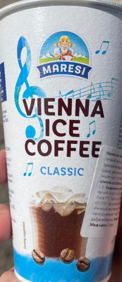 Фото - холодный кофе vienna ice coffee Maresi