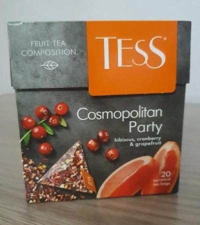 Фото - Чай Cosmopolitan Party фруктовый клюква-грейпфрут Tess