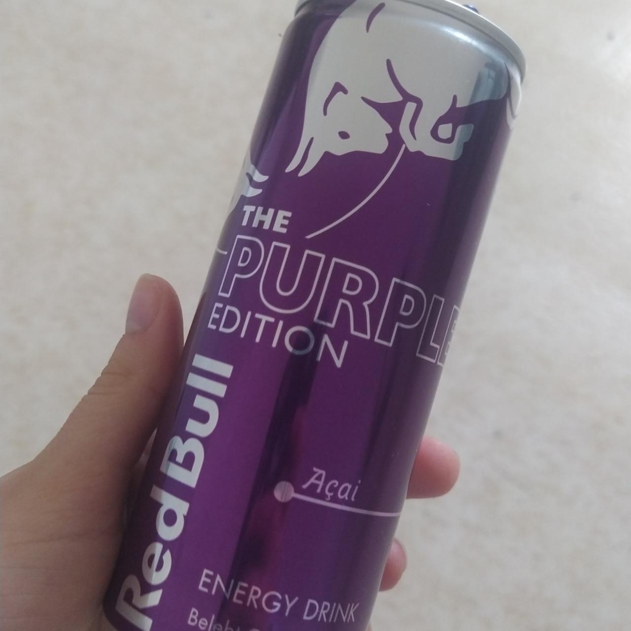 Фото - энергетический напиток фиолетовый с ягодами асаи purple edition Red bull