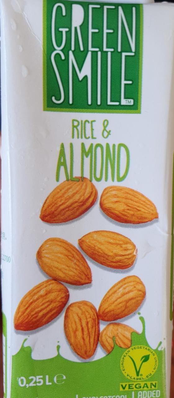 Фото - Напиток рисово-миндальный 1.5% ультрапастеризованный Rice&Almond Green Smile