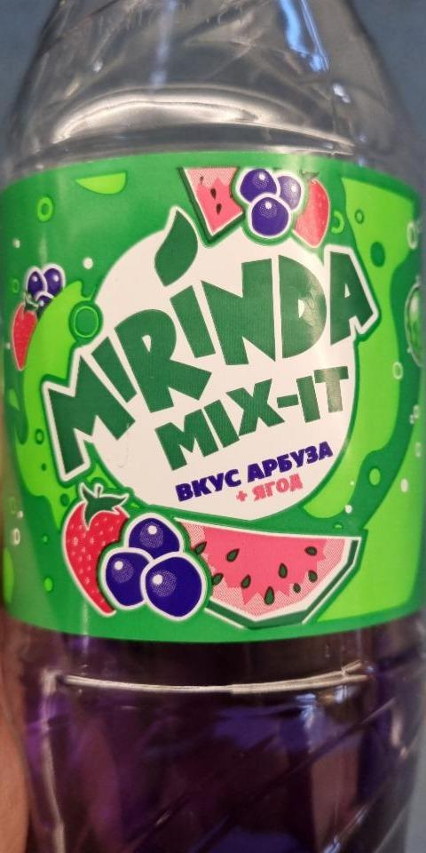Фото - газированный напиток микс-ит со вкусом арбуза и ягод Миринда Mirinda