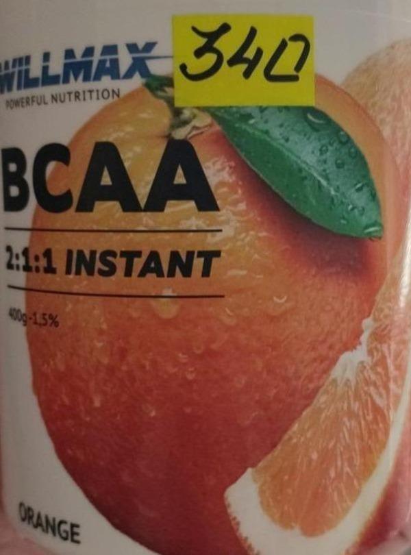 Фото - Аминокислоты BCAA 2:1:1 со вкусом апельсина Willmax