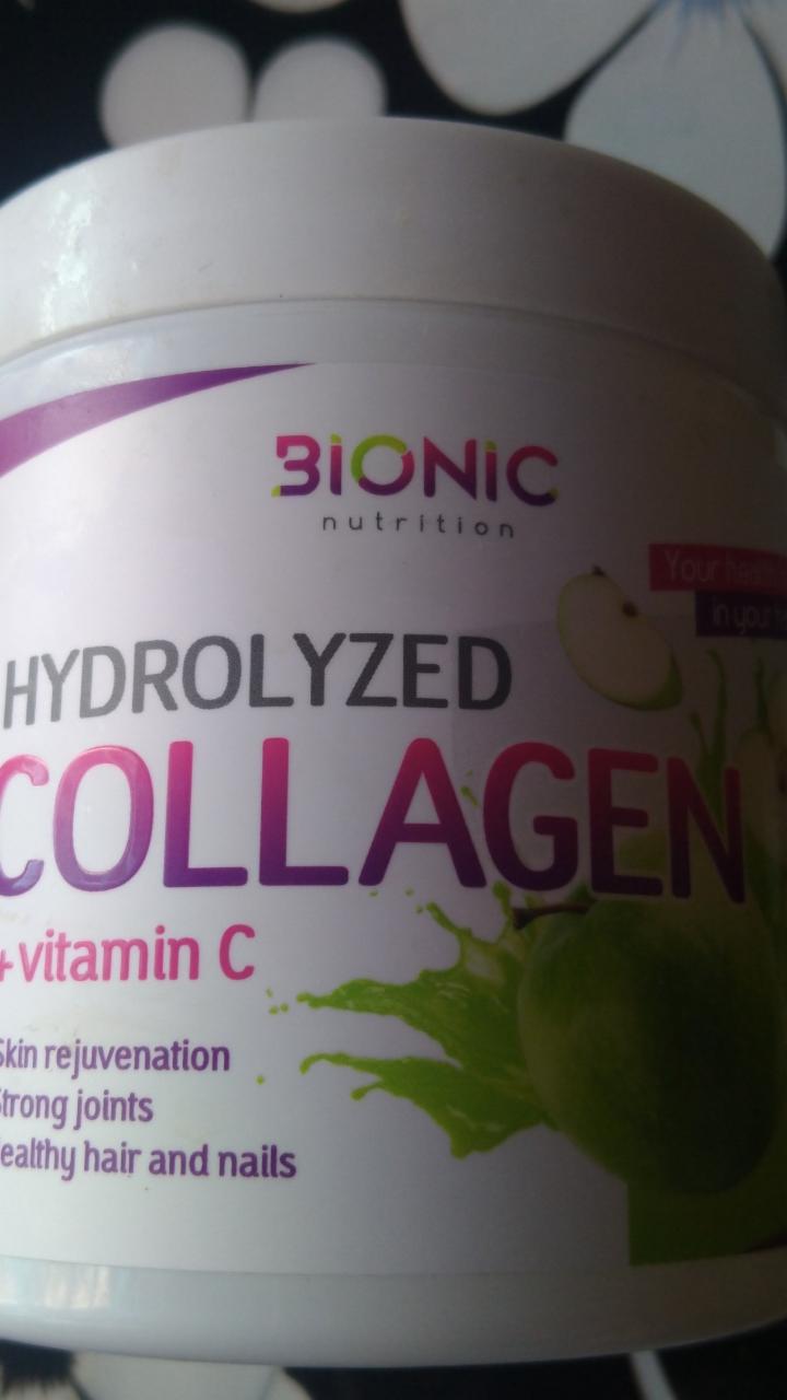Фото - Коллаген порошковый с витамином С Hydrolyzed Collagen Bionic