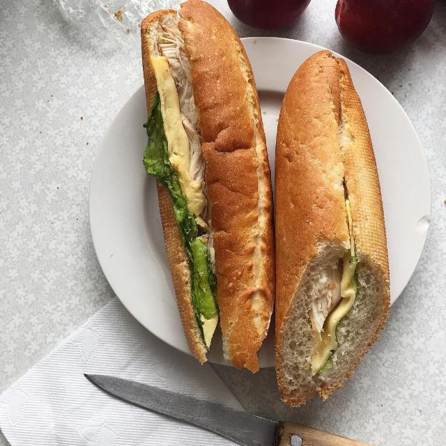 Фото - Сэндвич с курицей 'Ашан'