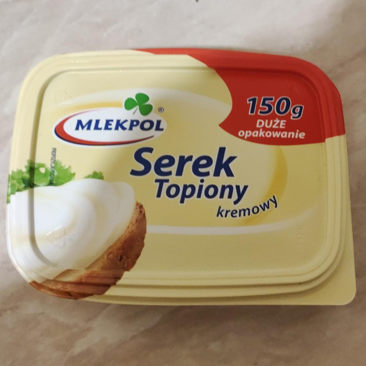 Фото - Сыр сливочный Serek Topiony Kremowy Mlekpol