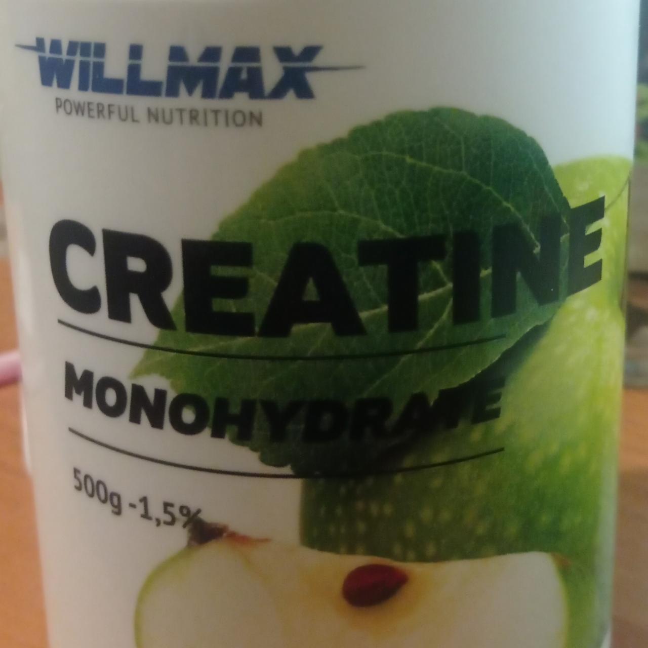 Фото - Креатин моногидрат Creatine Monohydrate Willmax