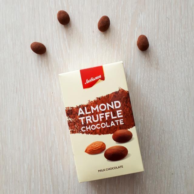 Фото - Конфеты драже в молочном трюфеле Almond Truffle Chocolate Любимов