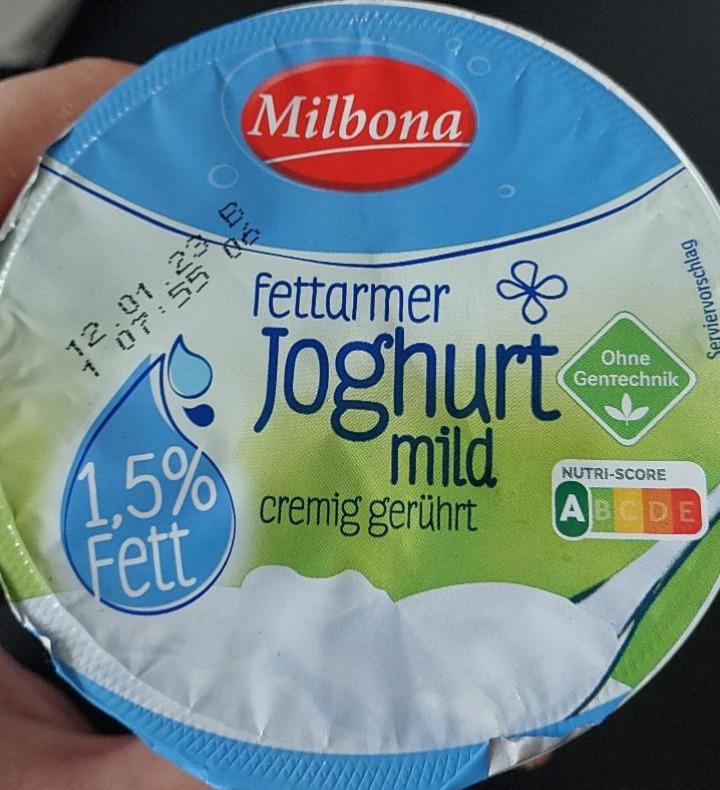 Фото - Fettarmer Joghurt mild 1.5% Milbona
