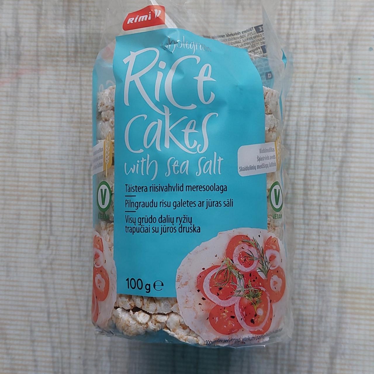 Фото - Хлебцы рисовые с морской солью Rimi
