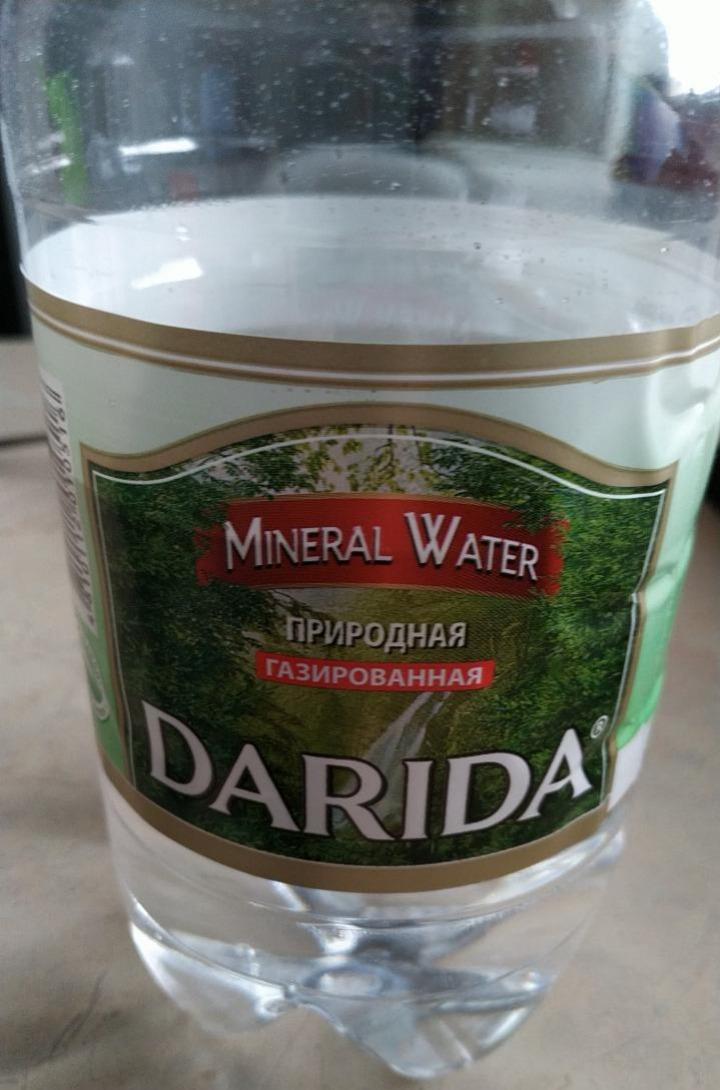 Фото - Вода минеральная газированная Дарида
