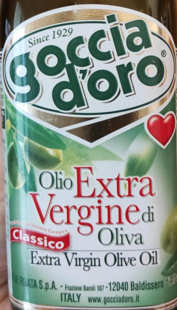 Фото - Масло оливковое Extra Virgin Olive Oil Goccia d'Oro