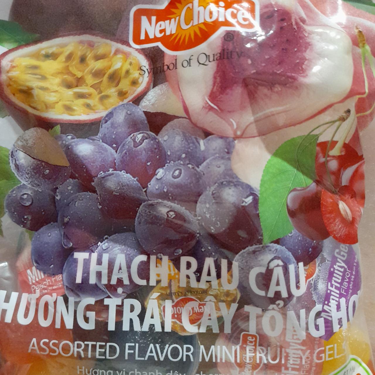 Фото - Вьетнамское желе персик, маракуйя, вишня, виноград New Choice
