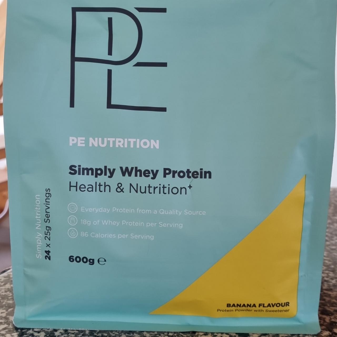 Фото - Whey protein banana Pe nutrition