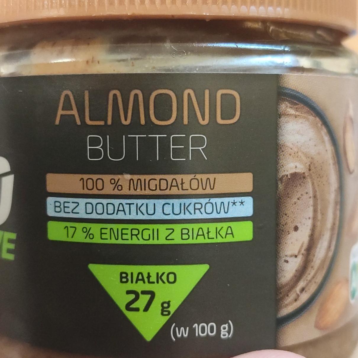 Фото - Паста миндальная без сахара Almond Butter Go Active
