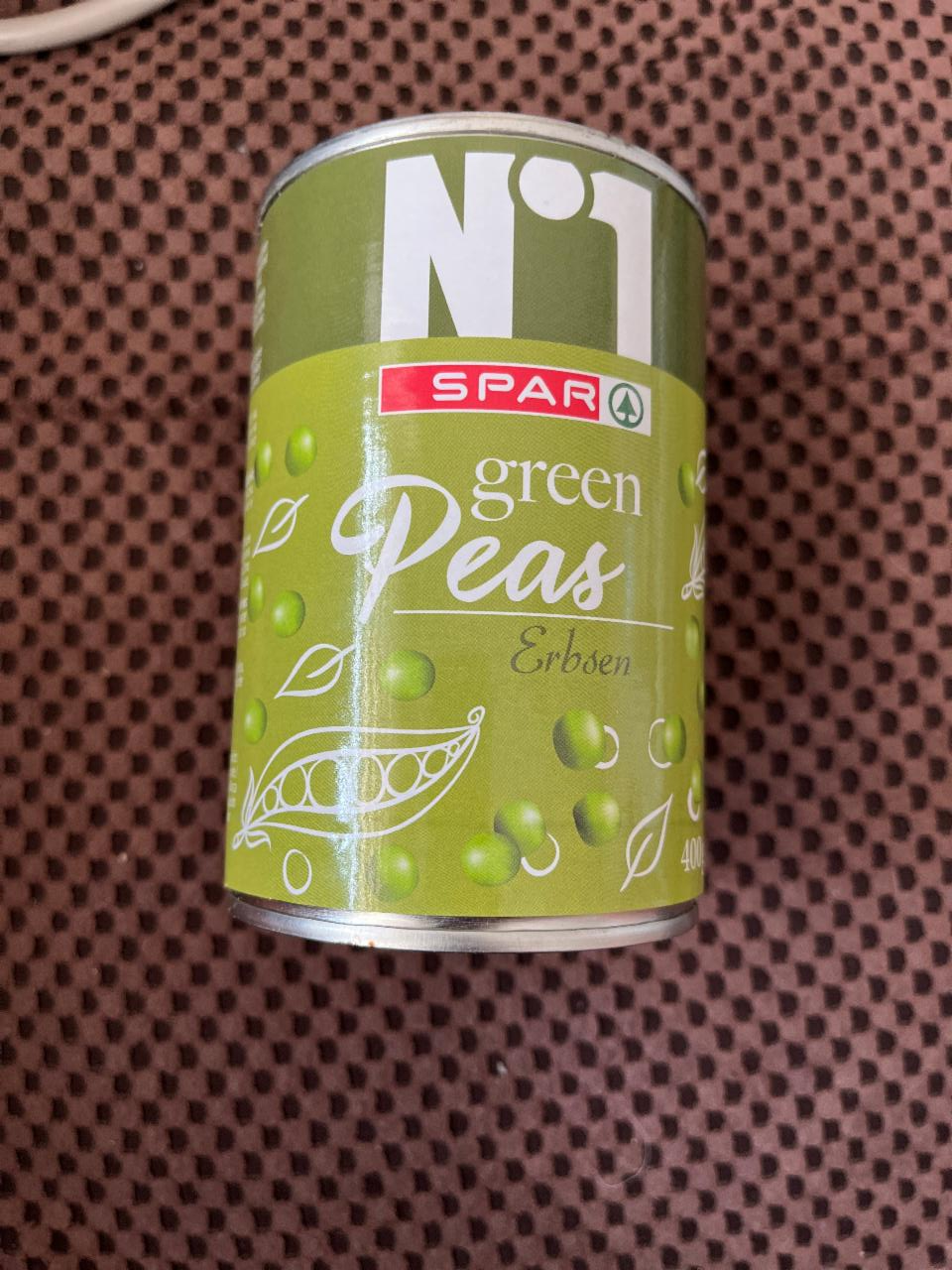 Фото - Горошек зелёный консервированный №1 Spar