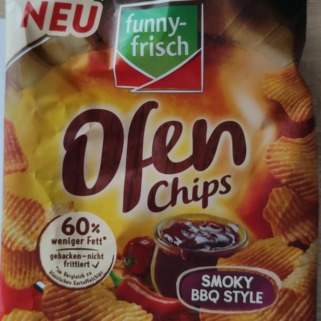 Фото - чипсы копченое барбекью BBQ Ofen Chips