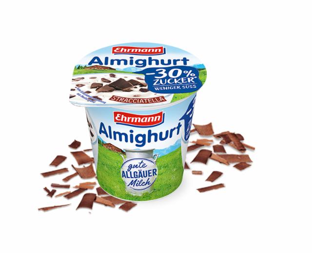 Фото - йогурт белый Almighurt Ehrmann