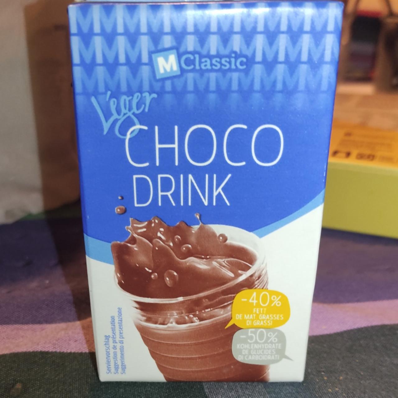 Фото - молочный шоколадный напиток Léger Choco Drink Migros Classic