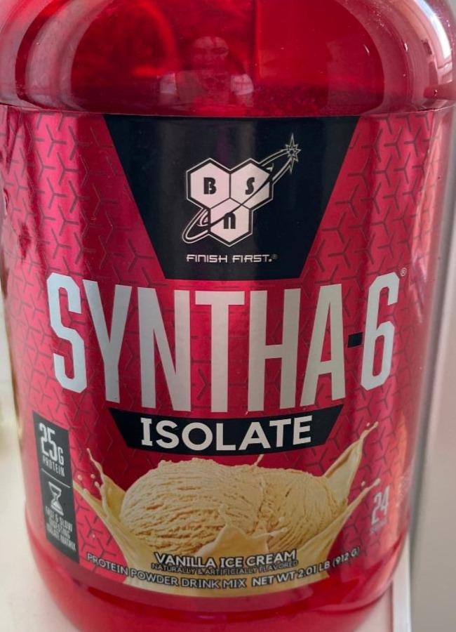 Фото - Протеиновый коктейль ванильное мороженое Synta-6 isolate Finish first