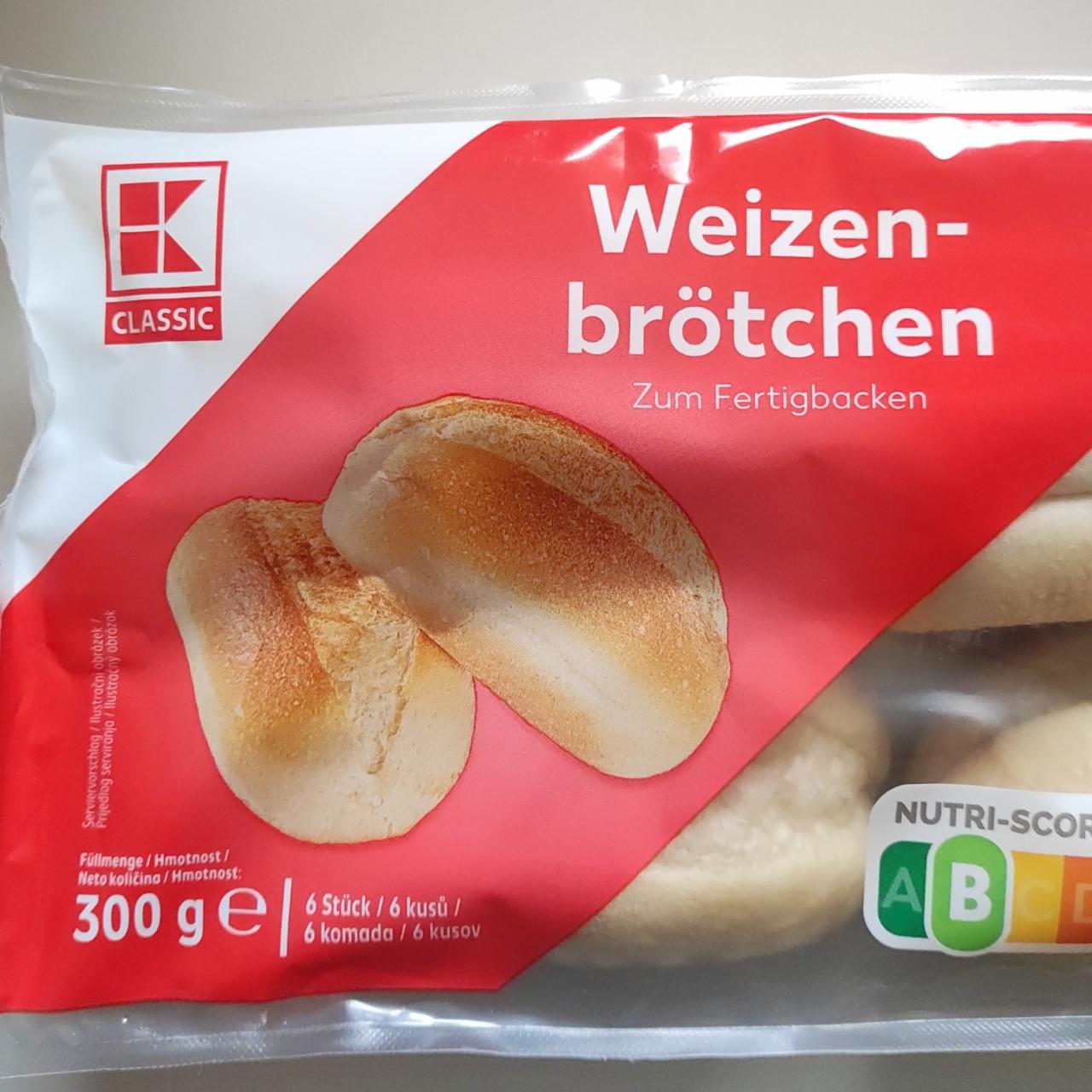 Фото - Булочка пшенична Weizen Brötchen K-Classic