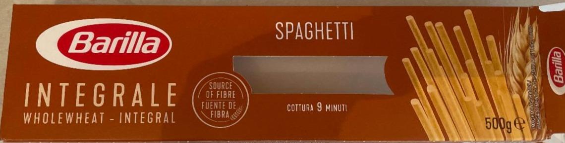 Фото - Макаронные изделия Спагетти цельнозерновые с отубями Barilla
