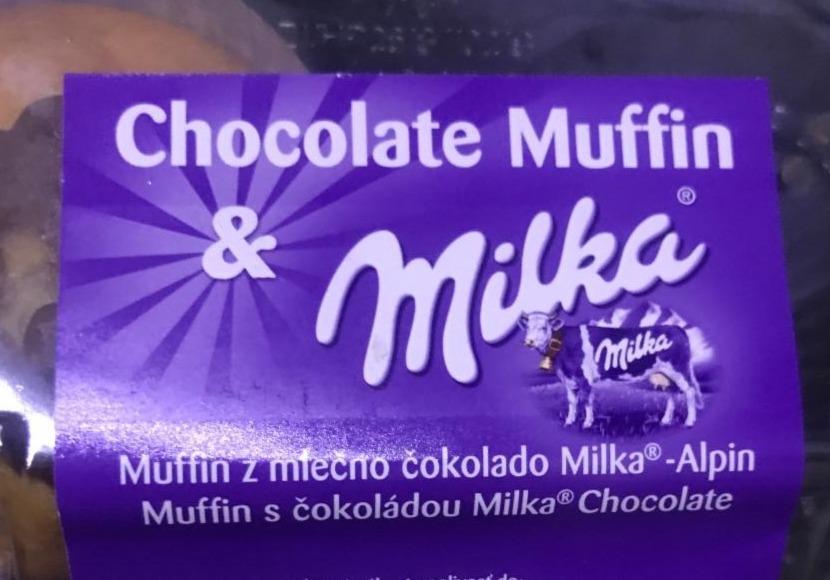 Фото - Шоколад молочный Chocolate Muffin & Milka