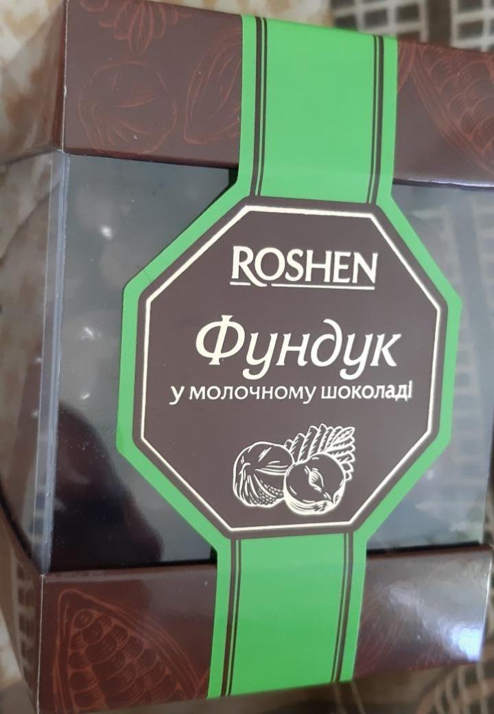 Фото - фундук в молочном шоколаде Рошен Roshen