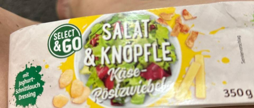 Фото - Salat&Knöpfle Käse-Röstzwiebeln Select&Go
