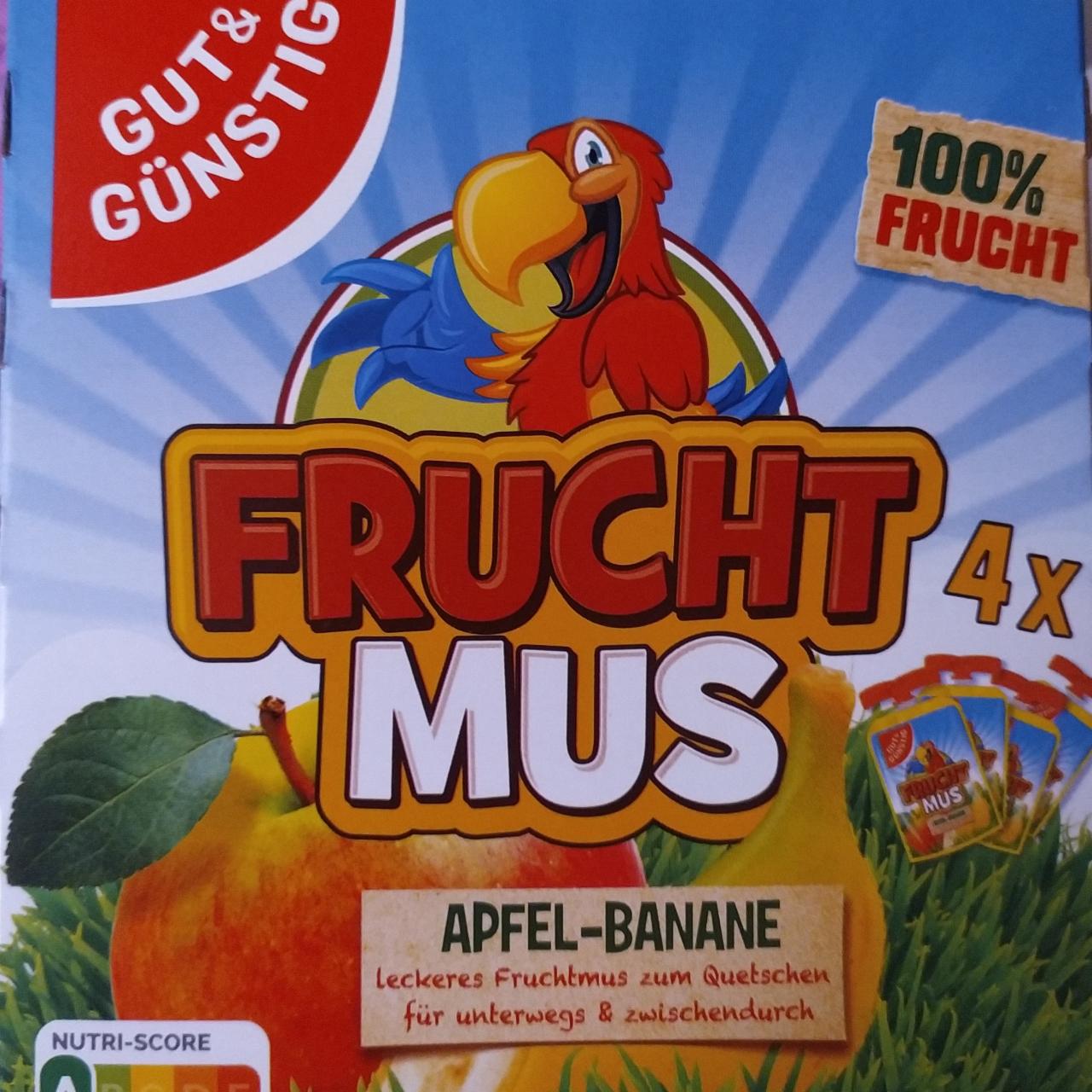 Фото - FruchtMus Apfel-Banane Gut&Günstig