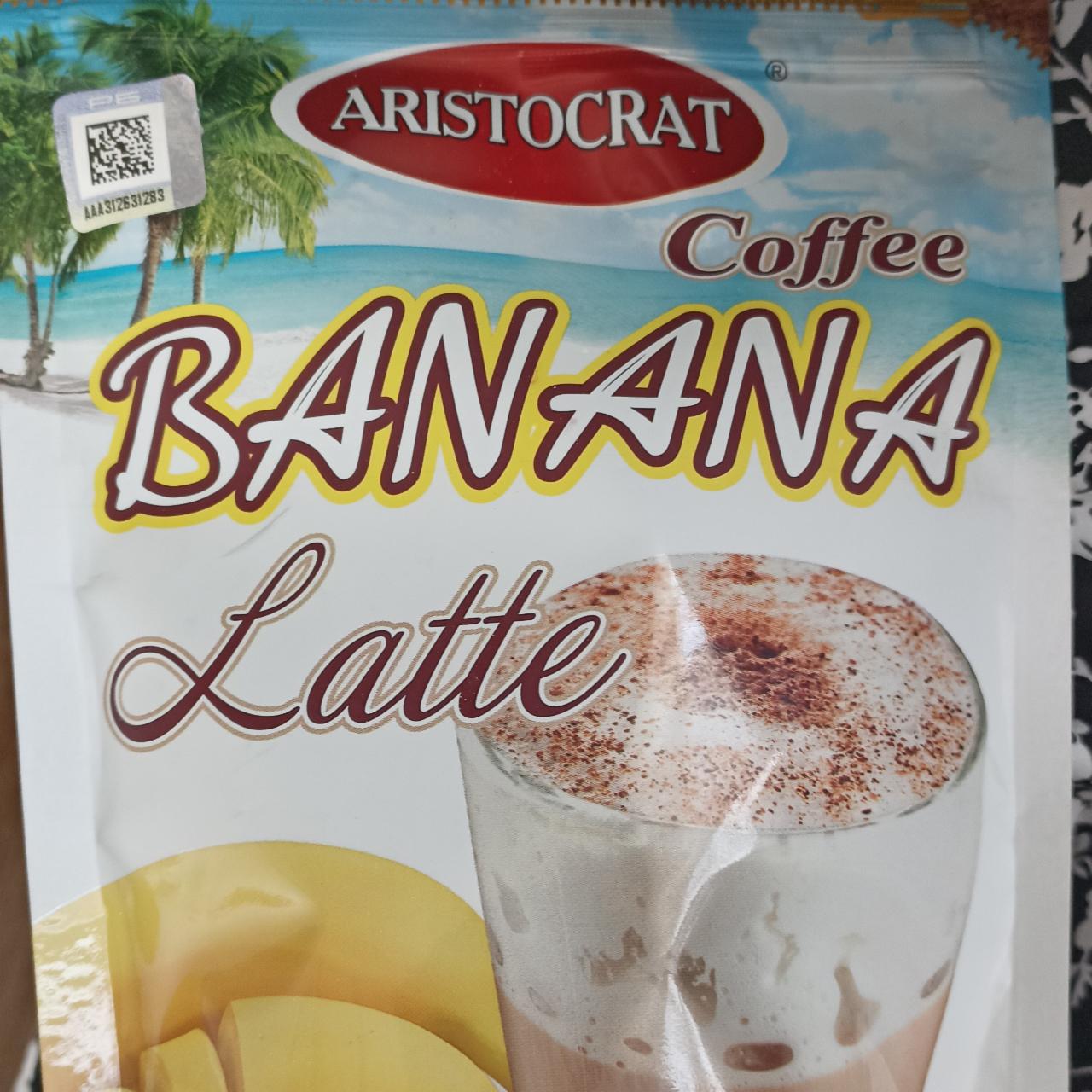 Фото - кофе латте растворимый со вкусом банана ARISTOCRAT