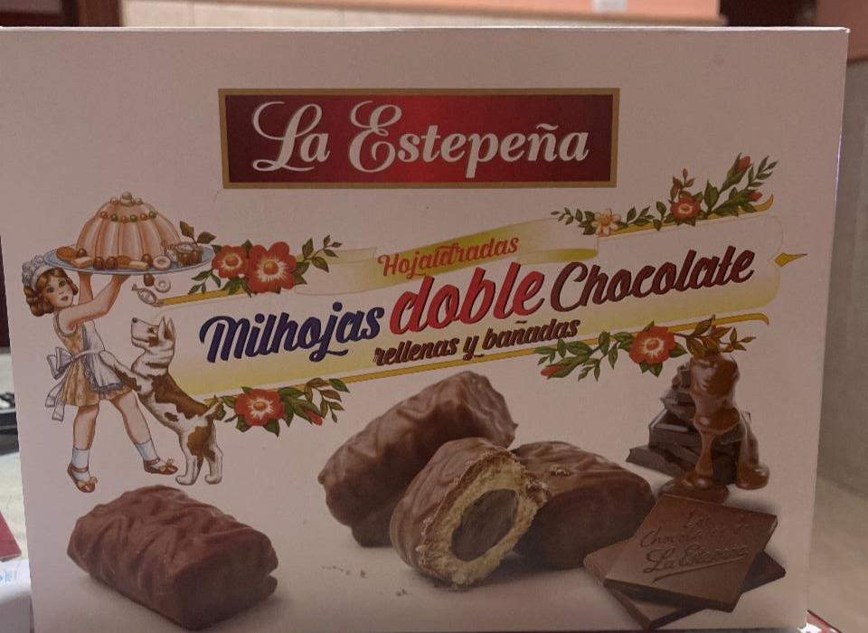 Фото - Пирожные Milhojas Doble Chocolate La Estepeña