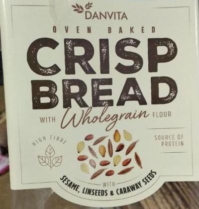 Фото - Хлебцы с семенами льна, кунжута и тмина Crisp Bread Danvita