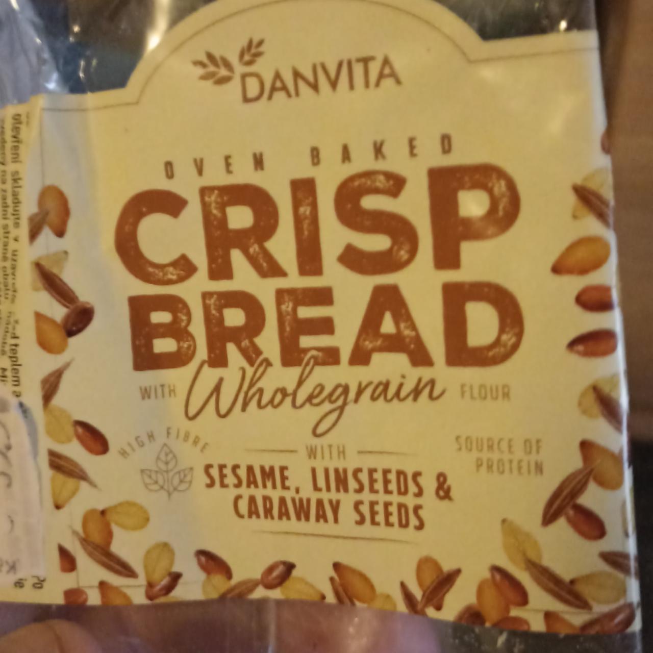 Фото - Хлебцы с семенами льна, кунжута и тмина Crisp Bread Danvita