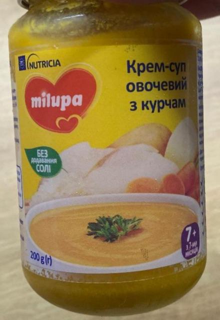 Фото - Крем-суп овощной с цыпленком Milupa