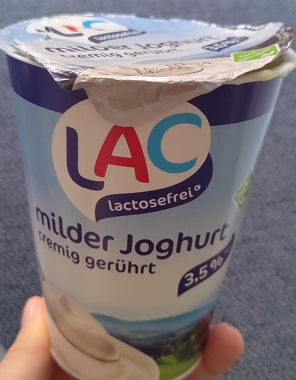 Фото - Йогурт 3.5% безлактозный Joghurt Milder Lac