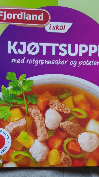 Фото - Суп с говядиной и овощами kjøttsuppe med rotgrønnsaker og poteter Fjordland