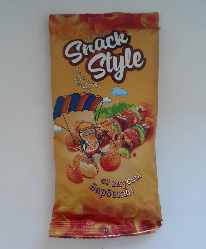 Фото - арахис в хрустящей корочке со вкусом барбекю Snack Style