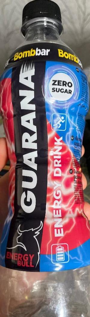 Фото - Напиток безалкогольный слабогазированный с гуараной Energy bull Guarana Bombbar