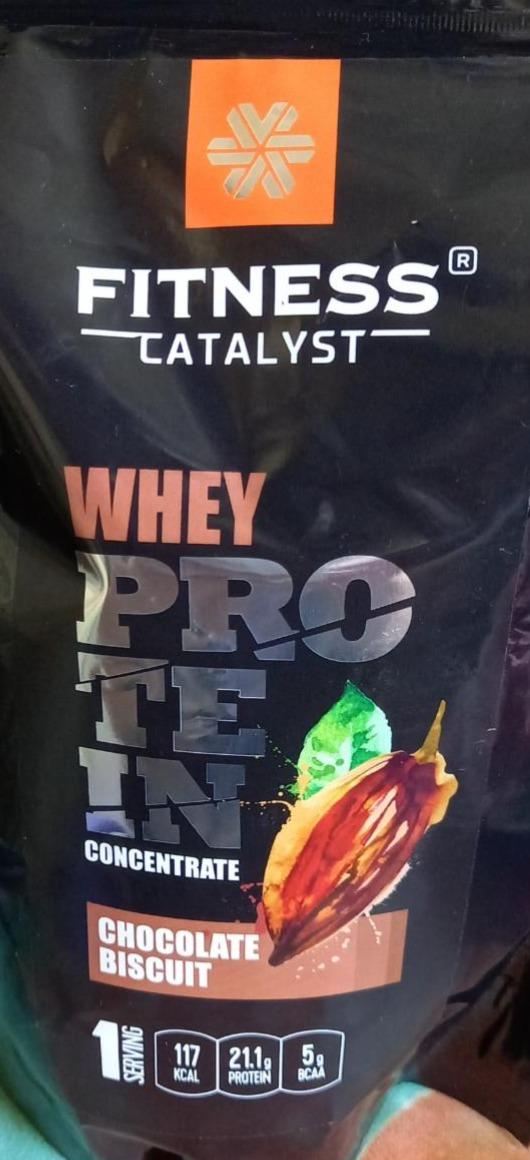 Фото - Сывороточный протеин со вкусом шоколадное печенье Fitness catalyst