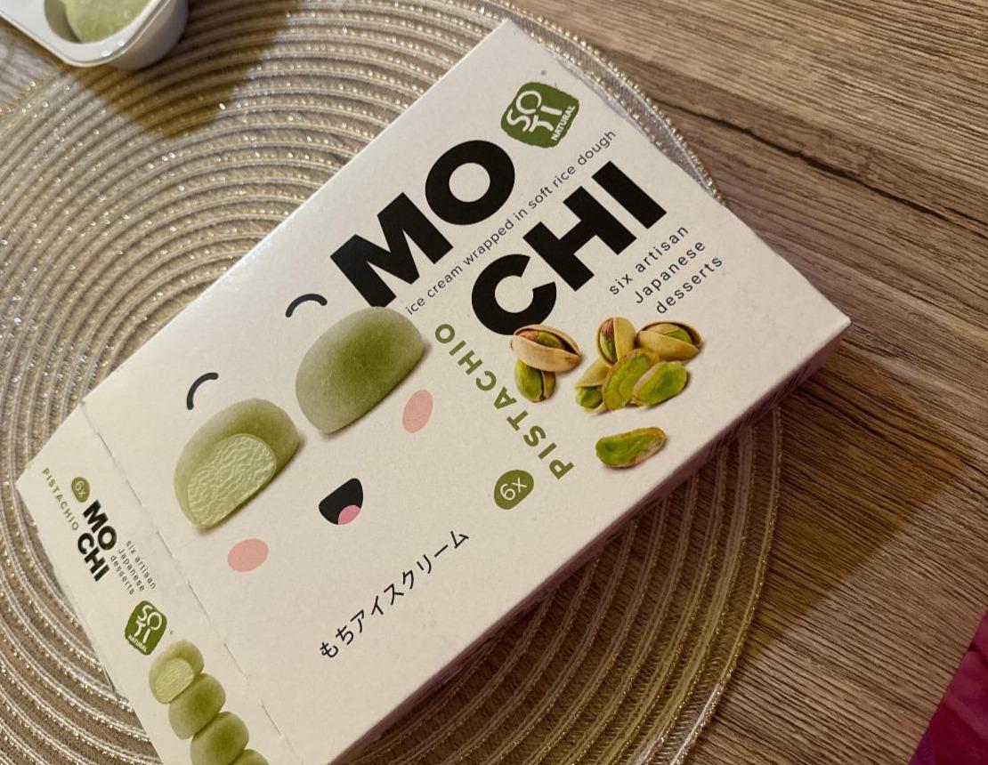 Фото - Mochi o smaku pistachio Soti