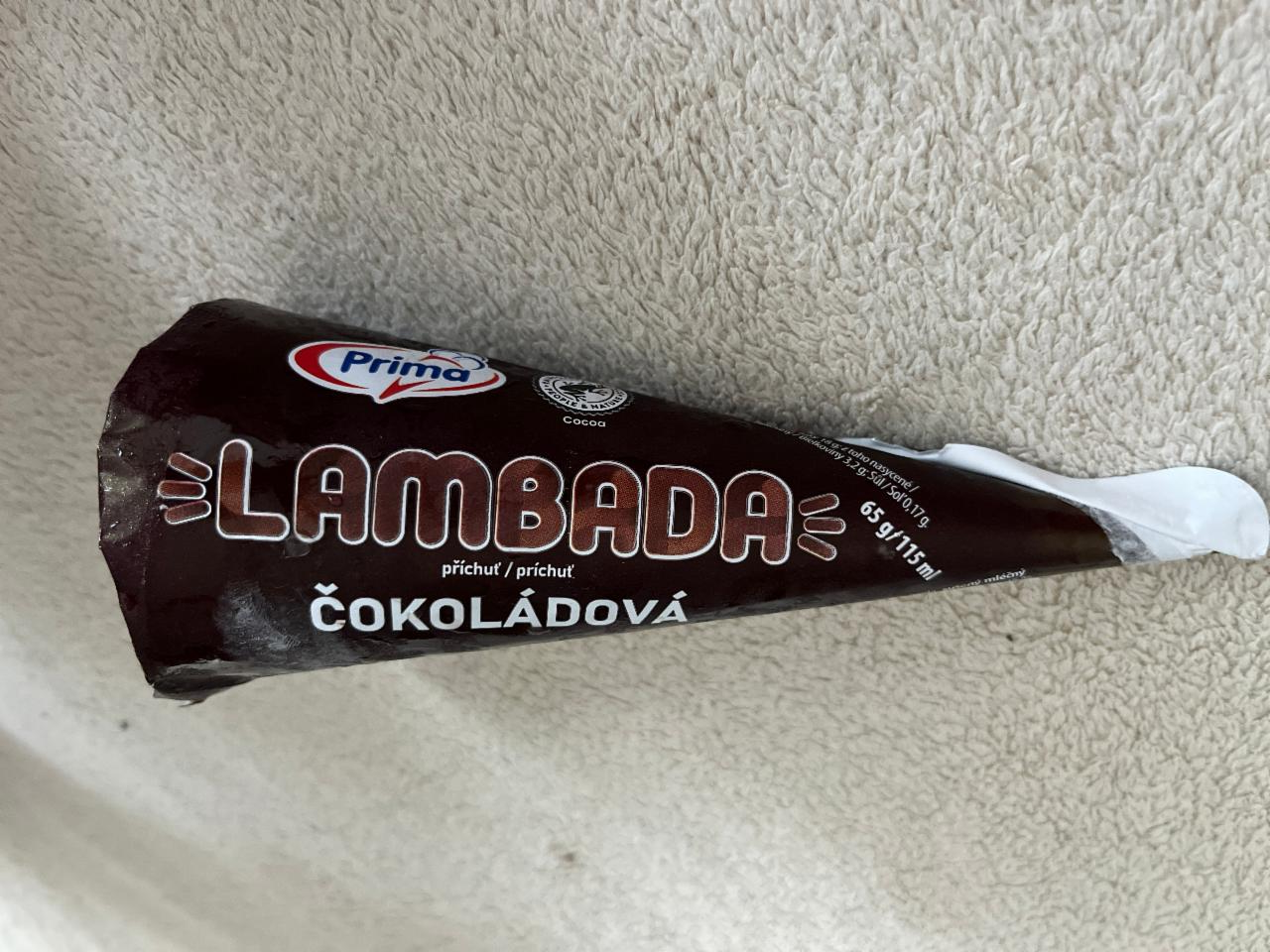 Фото - Морозиво шоколадное Lambada Prima