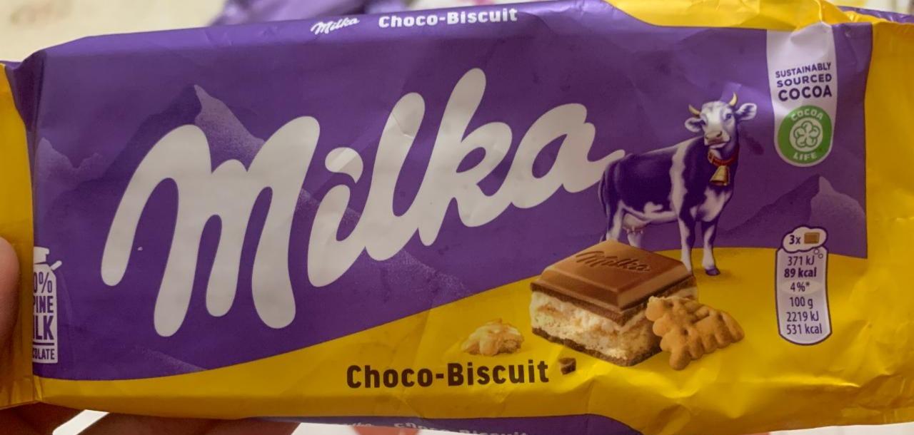 Фото - Choco-biscuit Milka