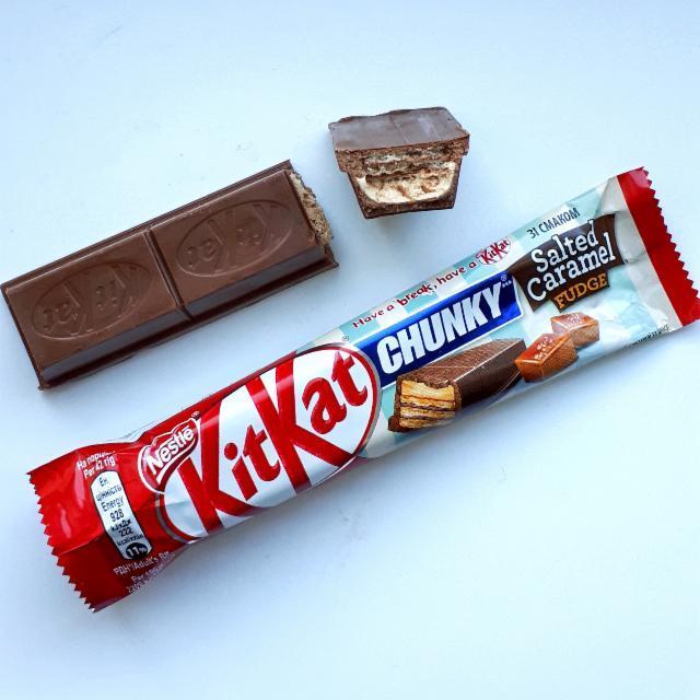 Фото - KitKat Кит Кат солёная карамель Nestlé