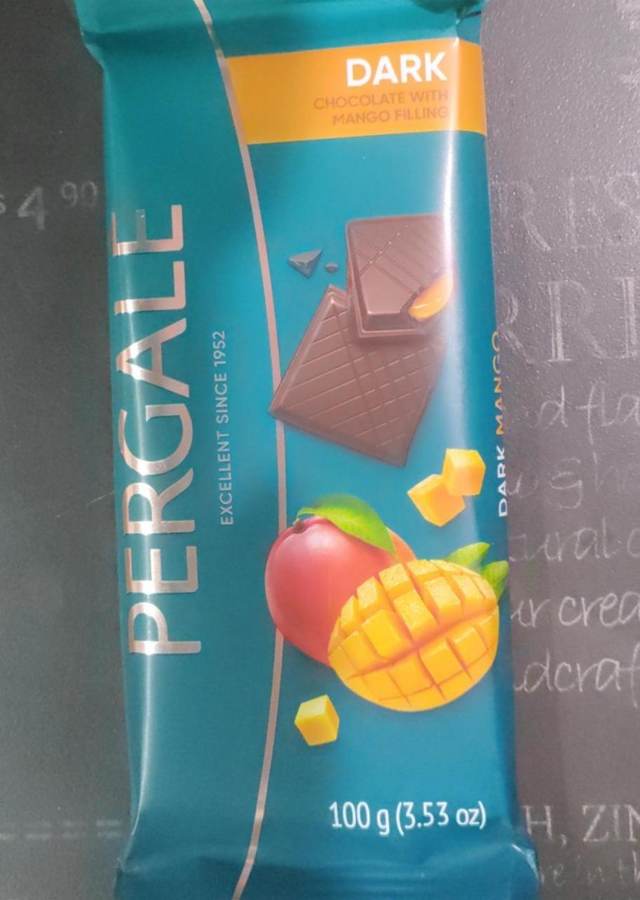 Фото - Шоколад темный с начинкой манго Pergalė