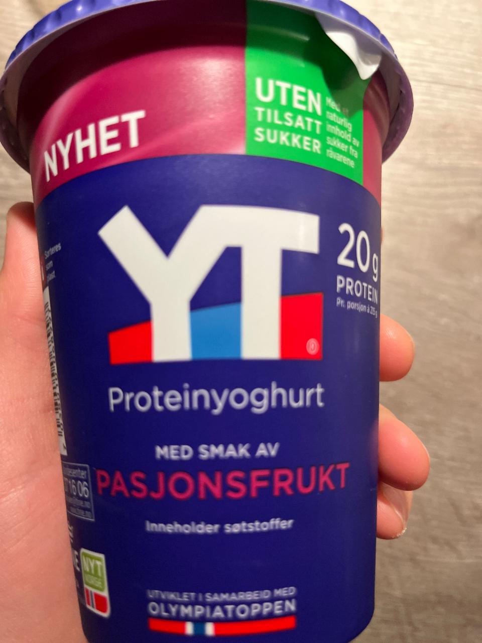 Фото - протеиновый йогурт Nyhet