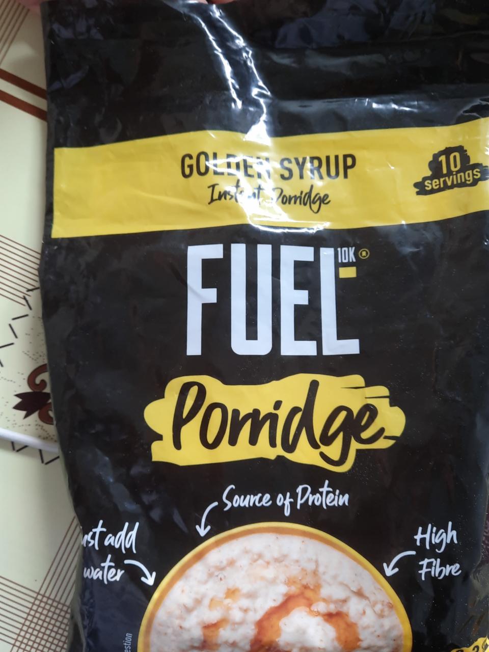 Фото - Fuel Porridge Golden Syrup